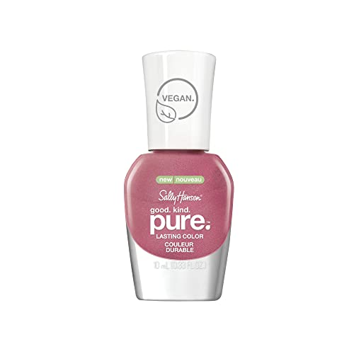 Sally Hansen Good.Kind.Pure Nail Polish 250 Pink Sapphire 0.33 fl oz (Pack of 1) Beauty & Personal Care Sally Hansen