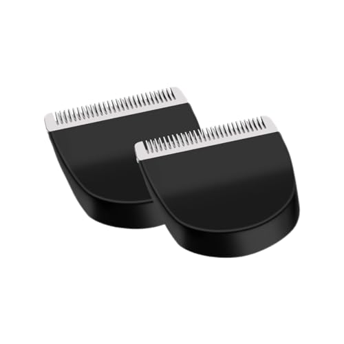 2PCS Black Professional Peanut Clippers/Trimmers Snap On Replacement Blades #2068-300-Fits Compatible with Peanut Hair Clipper Beauty and Personal Care colorski