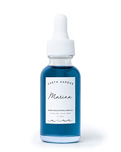 MARINA Biome Brightening Serum Ampoule, 12 Botanical Actives to Reduce Redness, Uneven Tone treatment for body, ampoule serum for All Skin Types, 1 fl Beauty & Personal Care Earth Harbor