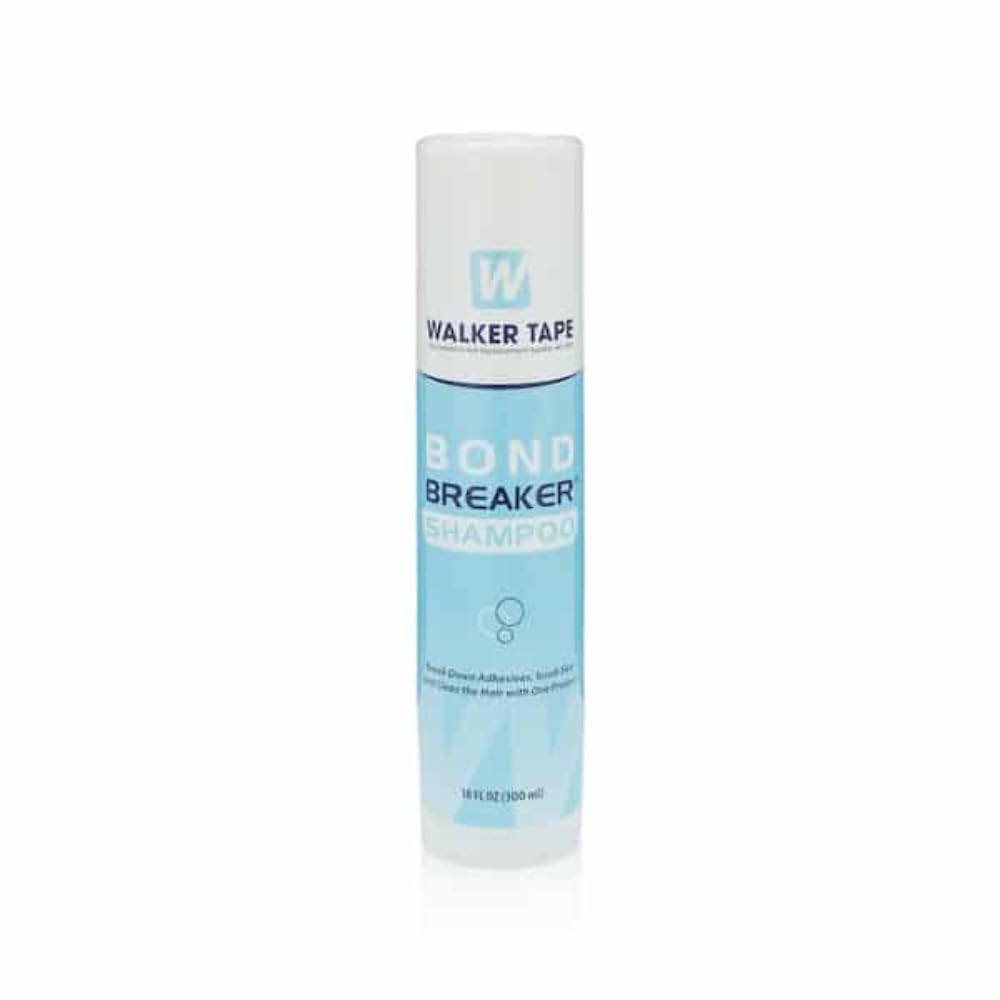 Bond Breaker Shampoo Gallon 128 fl oz Residue Removing Cleanser for Wig Tape, Lace Systems, Toupee Applications, Hair Tape and Adhesive Strips Prep