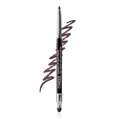Clinique Quickliner For Eyes Intense Eyeliner Pencil | Water Resistant, Smudge Resistant + Safe For Sensitive Eyes, Intense Aubergine Beauty & Personal Care Clinique