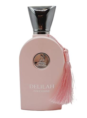 Lattafa Maison Alhambra Delilah Pour Femme Eau de Parfum Spray for Women, 3.4 Ounce / 100 ml Beauty & Personal Care Lattafa