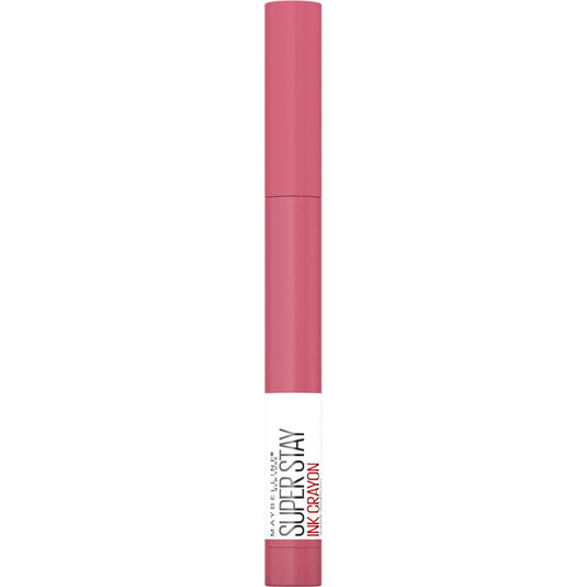 Maybelline New York Superstay Matte Ink Crayon Longlasting Pink Lipstick with Precision Applicator 90 Keep It Fun, 22.0 ml