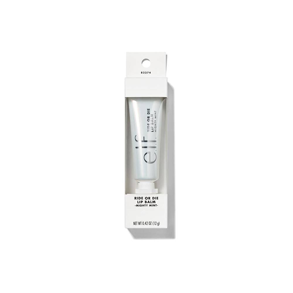 e.l.f. Ride or Die Lip Balm, Ultra-Hydrating Tinted Lip Balm, Infused with Jojoba Oil, Sheer Finish, Boss Berry, 0.42 Oz (12g) Beauty & Personal Care e.l.f.