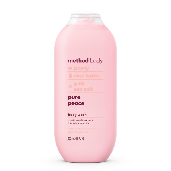 Method Body Wash Variety, 1 Daily Zen, 1 Pure Peace, 18 OZ Each, 1 CT Beauty & Personal Care Method