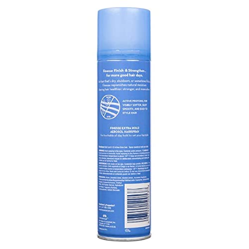 Finesse Extra Hold Aerosol Hairspray 7 oz (Pack of 6) Beauty & Personal Care BabyFaceDiary
