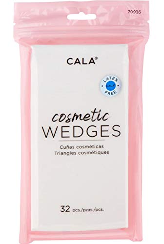 Cala 32 Pcs Makeup Wedges Sponges Non Latex Oil Resistant for All Skin Types # 70987 Beauty & Personal Care Cala