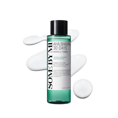 SOME BY MI AHA BHA PHA 30 Days Miracle Toner - 5.07oz, 150ml - Korean Refining Face Toner for All Skin Types - Daily Pore Care & Oil Control with 2% Beauty and Personal Care SOME BY MI Default Title