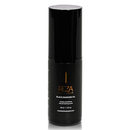 Reza Black Diamond Oil: Luxury Hair Oil, Protects & Nourishes, Adds Shine, Sulfate Free, Paraben Free, Safe, Tames Frizz, Repairs Damage, for Women Beauty & Personal Care Reza