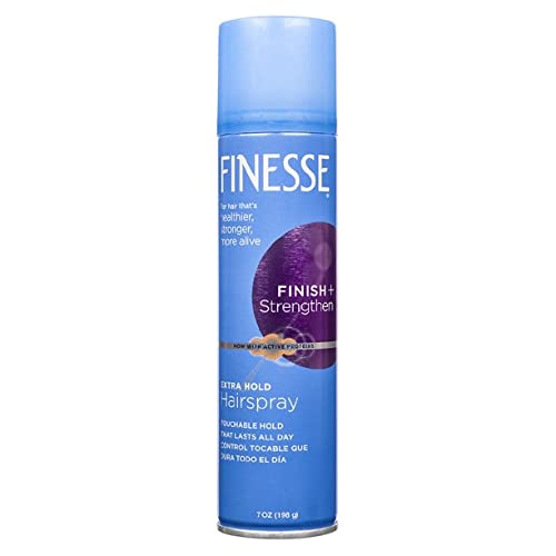Finesse Extra Hold Aerosol Hairspray 7 oz (Pack of 6) Beauty & Personal Care BabyFaceDiary