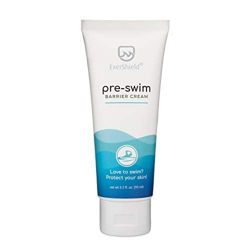 Exershield Pre-Swim Lotion -Barrier Cream for Swimmers - Protects Skin from the drying and itchy effects of pool and spa water Beauty & Personal Care Exershield