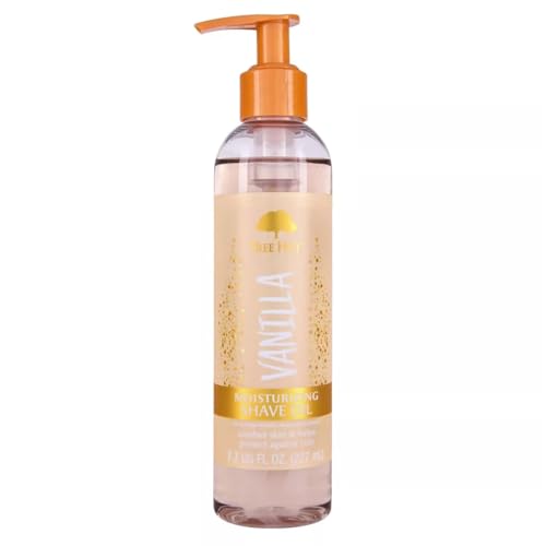 Tree Hut Vanilla Moisturizing Shave Oil, Hydrating Gel-to-Oil Formula for a Close, Smooth Shave, Made with Shea Butter, For All Skin Types, 7.7 fl oz Beauty and Personal Care Tree Hut Default Title