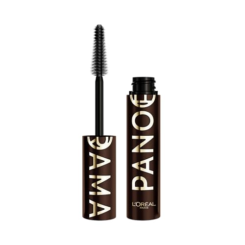 L'Oreal Paris Voluminous Panorama Chromatic Mascara, Volumizing and Lengthening Brown Mascara, Longwear, Smudge-Resistant and Washable, 705 Brown