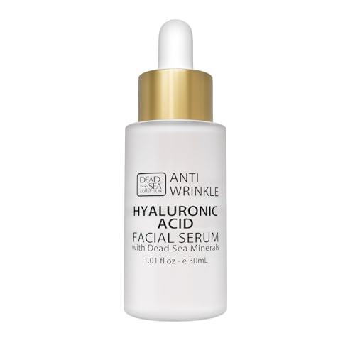 Dead Sea Collection Serum for Face with 5% Hyaluronic Acid, Dead Sea Minerals, and Vitamin E - Anti Aging Nourishing Skin Care Moisturizer to Reduce Beauty & Personal Care Dead Sea Collection