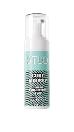 STLO Mousse for Perfect Curls - Radiant Shine with Frizz Control - Lightweight Moisturizing Foam Beauty & Personal Care STLO