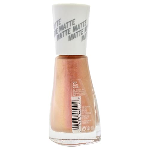 Sally Hansen Insta Dri Matte Metallics, Rose Flush, 0.31 Fl Oz (Pack of 1) Beauty & Personal Care Sally Hansen