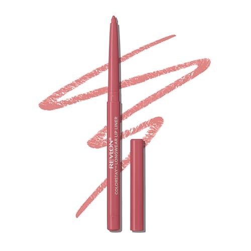 Revlon Colorstay Lip Liner Makeup with Built-in-Sharpener, Longwear Rich Colors, Stocking Stuffer for Women, 680 Blush, 0.01 oz Beauty & Personal Care REVLON