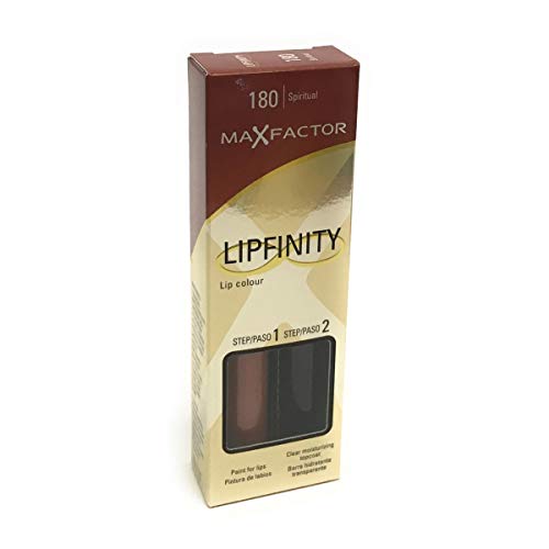 2 x Max Factor Lipfinity Lipstick Two Step New In Box - 180 Spiritual Beauty & Personal Care Coty