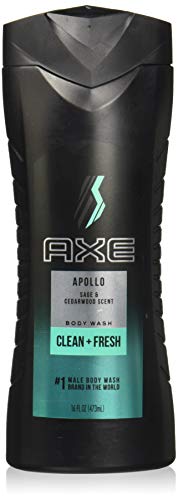 AXE Body Wash for Men Apollo 16 Ounce, 32 Fl Oz, (Pack of 2) Beauty & Personal Care AXE