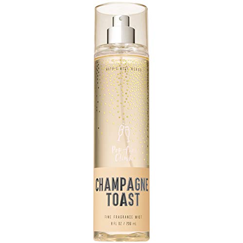 Bath and Body Works CHAMPAGNE TOAST Fine Fragrance Mist 8 Fluid Ounce (2018 Limited Edition) Packaging may vary Beauty & Personal Care Bath & Body Works