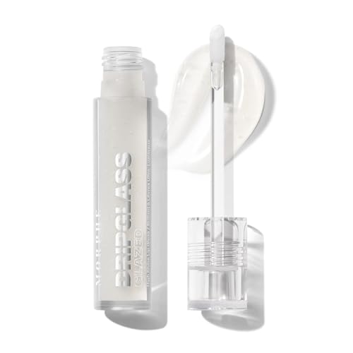 MORPHE Dripglass High Shine Lip Gloss - Semi-Sheer or Full Coverage Lip Color with Glass-Like Shine and Nonsticky Finish - Infused With Squalane & Beauty & Personal Care MORPHE