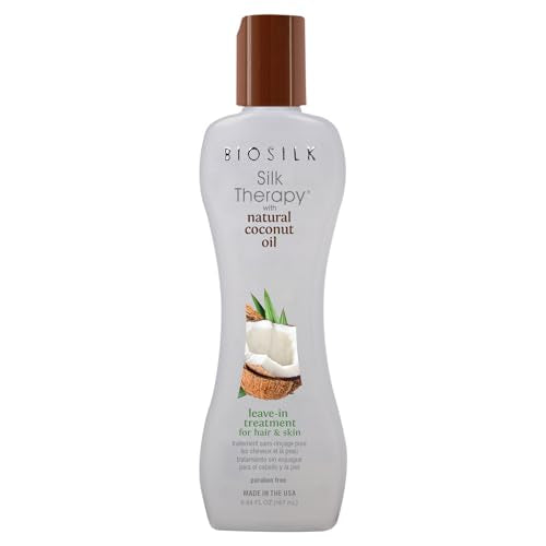 BioSilk Silk Therapy with Natural Coconut Oil, Leave-In Hair Treatment