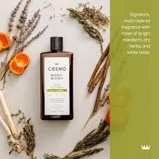 Cremo Rich-Lathering Sage & Citrus Body Wash, A Revitalizing Combination of Bright Mandarin, Dry Herbs and White Cedar, 16 Fl Oz Beauty & Personal Care Cremo