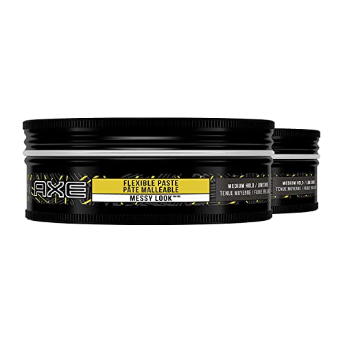 AXE Styling Flexible Hair Paste Urban Messy Look 2 Count for An Instant Texture Boost Hair Styling Made Easy 2.64 oz Beauty and Personal Care AXE Default Title