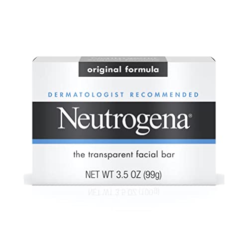 Neutrogena The Transparent Facial Bar Original Formula, 3.50 oz (Pack of 3) Beauty & Personal Care Neutrogena