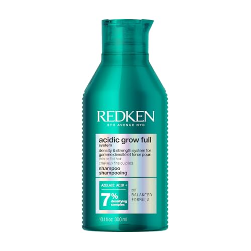 Redken Acidic Grow Full Densifying Shampoo - Scalp Moisturizing, 10.1 Fl Oz