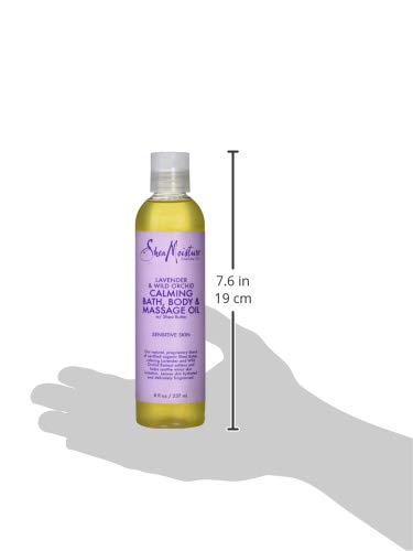 Shea Moisture Lavender & Wild Orchid Bath-Body & Massage Oil, 8 Ounce Beauty & Personal Care SheaMoisture