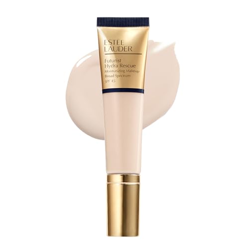 Estée Lauder Futurist Hydra Rescue Moisturizing Foundation Makeup SPF 45 for a 12-Hour Glow, 1.2 Fl Oz, 1N2 Ecru Beauty & Personal Care Estée Lauder