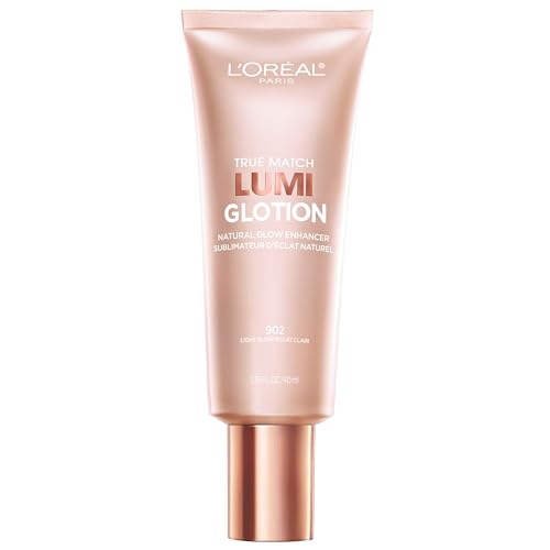 L'Oreal Paris Makeup True Match Lumi Glotion, Natural Glow Enhancer, Illuminator Highlighter, Bronzing Drops For a Sun-Kissed Glow, 902 Light Beauty & Personal Care L'Oreal Paris