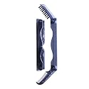 Pacific World Corp Folding Eyelash Comb & Eyebrow Brush, Metal Teeth, Eyelash Separator Mascara Applicator Eyelash Definer Black P1616 Beauty & Personal Care Pacific World Corp