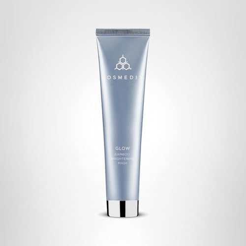 COSMEDIX Glow Bamboo Brightening Facial Mask - PM Exfoliating Facial Scrub for Tired, Dull & Uneven Skin - Anti-Aging Gentle Night Face Exfoliator Beauty & Personal Care COSMEDIX