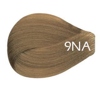 Vivitione Permanent Cream Color (9NA Very Light Natural Ash Blonde) 3 oz. - 100% Grey Coverage, Long Lasting Shine, Made in Italy. Beauty & Personal Care Vivitone