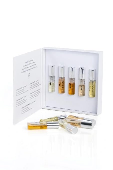 IRFE Discovery Set Fragrance Collection - 5 Eau de Parfum Mini Vials 3ml Each - Luxury Fragrance Sampler Set for Women - Travel Size Gift Set Beauty & Personal Care IRFE