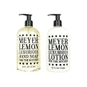 2 set - Greenwich Bay Trading Company Kitchen Collection Bundle: Meyer Lemon - 16 Ounce Shea Butter Lotion & 16 Ounce Hand Soap Beauty & Personal Care Greenwich Bay Trading Company