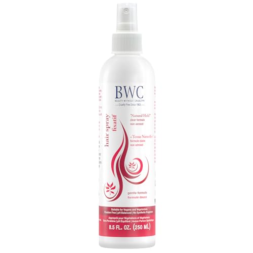Beauty Without Cruelty Hair Spray, “Natural Hold” - Non-Aerosol Spray with Rosemary, Lavender & Green Tea Extracts, Vegan-Friendly & Cruelty-Free, 8.5 Beauty & Personal Care Beauty Without Cruelty