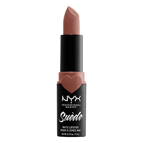 NYX PROFESSIONAL MAKEUP Suede Matte Lipstick, Vegan Formula - Dainty Daze (Soft Pink) Beauty & Personal Care NYX PROFESSIONAL MAKEUP