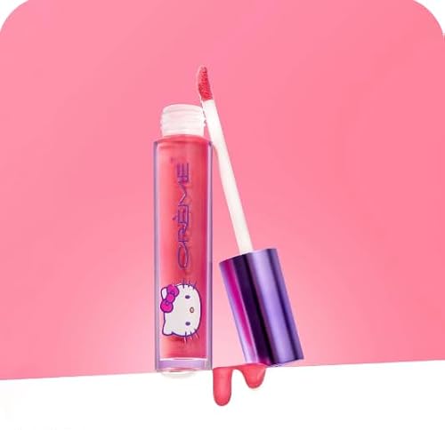 The Crème Shop X HELLO KITTY(PURPLE) JELLY GLAZE - LOVELY APPLE, 1 Ounce (Pack of 1) Beauty & Personal Care The Crème Shop