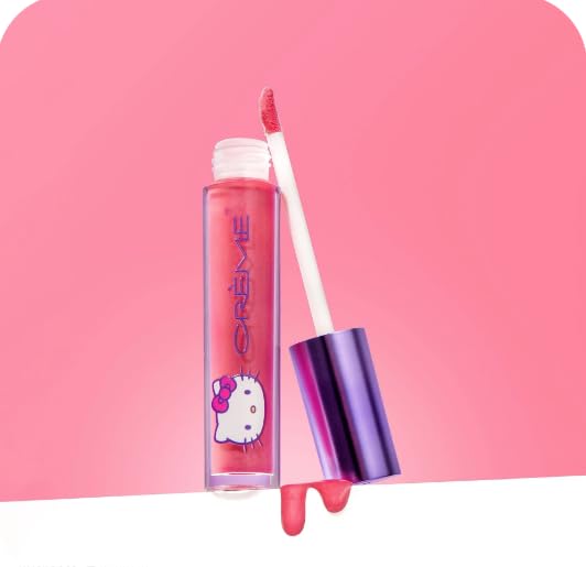 The Crème Shop X HELLO KITTY(PURPLE) JELLY GLAZE - LOVELY APPLE, 1 Ounce (Pack of 1) Beauty & Personal Care The Crème Shop