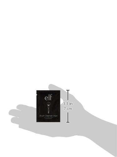 e.l.f. Brush Cleaner Wipes, 10 Count (Pack of 4) Beauty & Personal Care e.l.f.