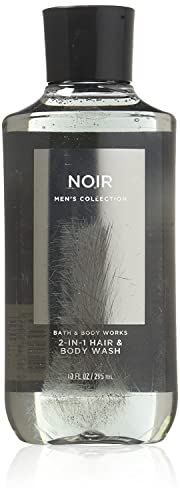 Bath & Body Works, Signature Collection 2-in-1 Hair + Body Wash, Noir For Men, 10 Ounce Beauty & Personal Care Bath & Body Works