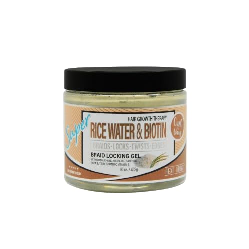 NEXT IMAGE - Braid Locking Gel Super Hold [Rice Water] Beauty & Personal Care NEXT IMAGE