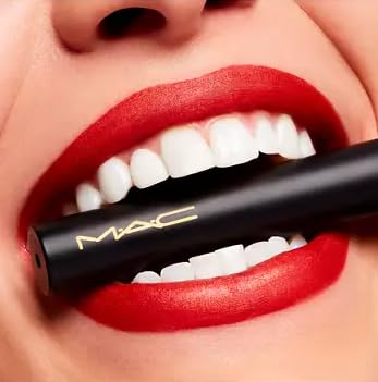 MAC Cosmetics Powder Kiss Velvet Blur Slim Stick Lipstick - 885 Pumpkin Spiced - .07 oz / 2g Beauty & Personal Care MAC