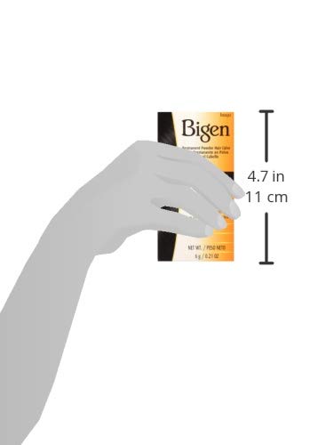 Bigen Permanent Powder Hair Color 58 Black Brown 1 ea (Pack of 4) Beauty & Personal Care Bigen