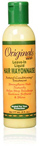 Africa's Best Conditioner, Originals Hair Mayonnaise Leave-In, 6 Fl Oz