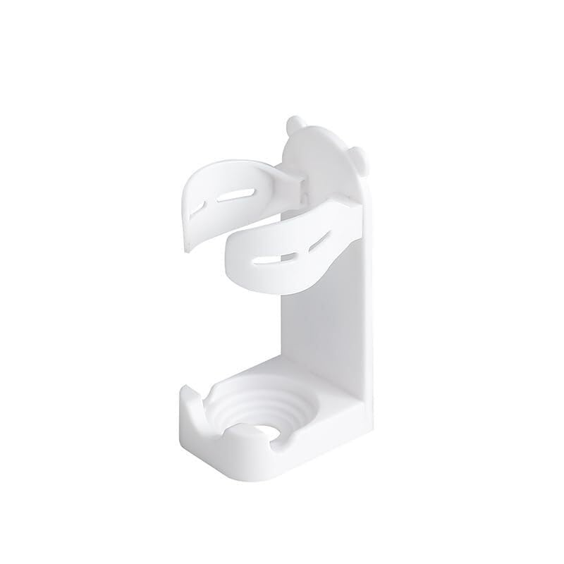 ZWJFDGQM Wall Mount Electric Shaver Holder, Adjustable Bathroom Organizer with Drainage Hole (Black)(White) Beauty and Personal Care ZWJFDGQM