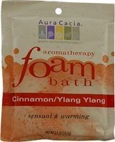 Aura Cacia Foam Bath Sensual Cinnamon and Ylang Ylang - 2.5 Oz - Case of 6 Beauty and Personal Care Aura Cacia
